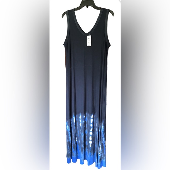 NWT ~ Style & Co Tie-dyed Sleeveless Maxi Dress - Picture 2 of 3